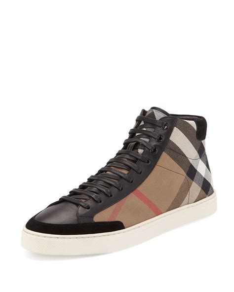 burberry sandals mens sale|burberry men's high top sneakers.